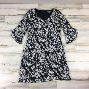 Karl Lagerfeld Women Black and White Dress